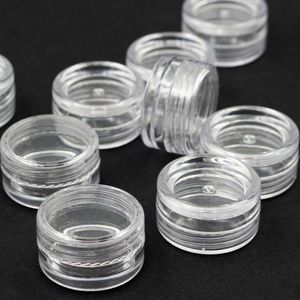 5 ml Plastik Saklama Kutuları Kavanoz Boş Göz Farı Kılıfı Toz Konteyner Göz Farı RH1730
