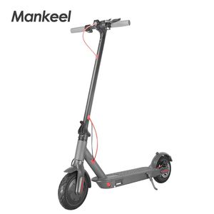 [AB Instock] Mankeel Akıllı Scooter MK083 Katlanabilir Kaykay Max Speed ​​25 KM / H 36V Elektrikli Scooter 8.5 inç Katlanır Kick-Scooter