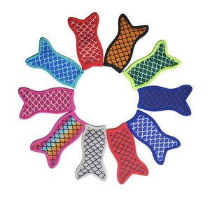 10 цветов русалки хвост антиморостные поэтапные рукава мороженое инструменты эскимо держатели изоляции сумка