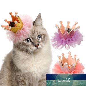 Sevimli Dantel Prenses Taç Köpek Kedi Pet Saç Klip Düğün Doğum Günü Partisi Fotoğraf Dekorasyon Pet Malzemeleri Yavru için Hediye Hediye