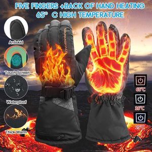Лыжные перчатки Warmspace Мужчины Женщины. Регаментировать электрический теплый теплый аккумулятор