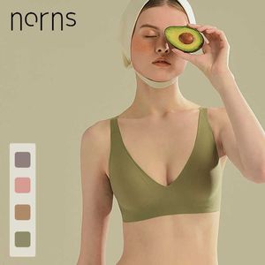 Seamless Bra Wire Free Bra Sexy Triangle Brassiere Soft Women's Push Up Underwear Feminina Small Breast Adjusts Female A B C Cup 210623