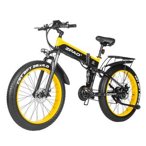 1000W Foldable E Bike 48V Outdoor Mountain Bike Men's 4.0 Fat Tire ebike Eletrica Bike Bicicleta