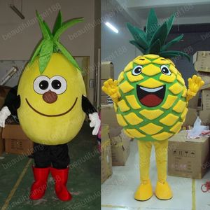 Cadılar bayramı Sevimli Ananas Ahtapot Maskot Kostüm Yüksek Kalite Özelleştirmek Karikatür Peluş Anime Tema Karakter Yetişkin Boyutu Noel Karnaval Fantezi Elbise