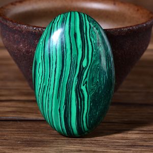 Green Malachite Palm Каменная Кварцевый Кристалл Массаж Спа Релаксация Медитация