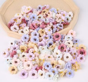 3cm Multicolor Mini Daisy Seda Artificial Flower DIY Dia dos Namorados Dia Dos Valentim Decoração de Casamento Decoração de Casa GC569