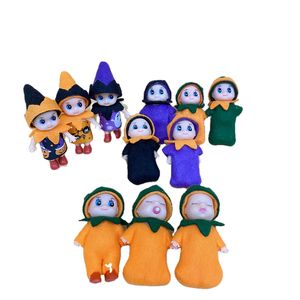 7 cm Bebek Elf Bebek Hareketli Silah Bacakları Ile Bebek Evi Aksesuarları Cadılar Bayramı Sihirbazı Elfler Oyuncak Çocuklar için 2070 T2
