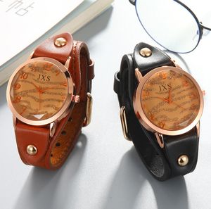 JXS Creative мода европейские и американские дикие кварцевые часы трансграничные женские часы оптом Quicksand Leopard Print Hadies