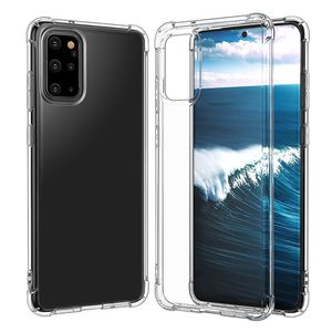 Прозрачные прозрачные ударопрочные корпусные чехлы TPU Cover 1.5 мм для Samsung S20 S20 S21 S30 PLUS Ultra Viver Editione Fe S10 Lite A91 M80S A81 M60S S10E 5G NOTE 20 9 10 PRO CASE мобильного телефона