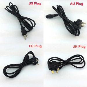 3-Pongs US AU UK UK Plug 1.2 Meter 4 pés Linha de alimentação 3 cabo cabo cabo para laptop PC