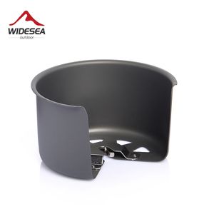 WIDEA CAMPING GASE Pove Wind Щит открытый экран Wind Guard Portable Gasonline ветрозащитный набор набор для приготовления пищи 211224