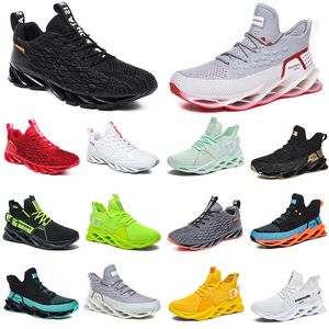 Mens Running Shoes Cool Green Green Triple Black Black White Split Multi Luz Laranja Gelo Marinho Azul Dourado Vermelho Vermelho Trainadores Ao Ar Livre Caminhada Sports Sneakers