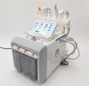 Hydra Dermabrasion Ultrasonic RF Deep Face Cleaning 6 IN 1 Machine Skin Scrubber Oxygen Jet Peel Remove Dirt Blackhead Reduce Wrinkles Spots