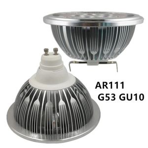 AC85-265V G53 GU10 AR111 9 W 12 W LED Downlight Leds Spotlight, 990LM 9 * 1 W 12 * 1 W LED Ampul Lamba Işık 2 Yıl Garanti