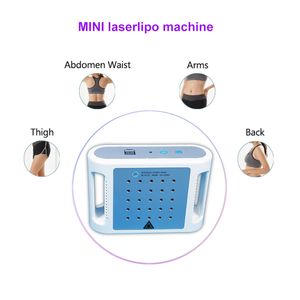 Yeni Model Mini Lipo Lazer 650nm Dalga Boyu 25 Diyotlar Lipolaser Zayıflama Makinesi Liposuction Makinesi Ev Kullanımı için