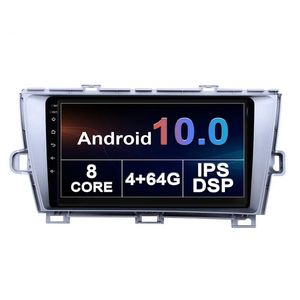 Android Car DVD GPS Navigation Player para Toyota Prius 2009-2013 Octa Núcleo 4G 64G Double Din Unidade de Cabeça de 10 polegadas Apoio Carplay TPMS