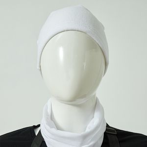Tasarımcı Maskesi Süblimasyon Sihirli Türban Beyaz Boş Süblime Başörtüsü Özelleştirilmiş DIY 9.84 * 19.3 inç Polyester Mutifunctional Toz Geçirmez Yüz Kalkan Toptan A02