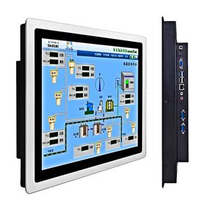 12 10 15 15 polegadas Painel industrial AIO PC Mini Toque capacitivo de computador com núcleo i3-3217u Windows10 DC24V WiFi com com