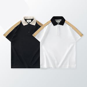 Estate Mens Designers Polo Tees Magliette Moda Casual Coppie Maniche corte Tee Comodo Uomo oversize athleisure T-Shirt Formato asiatico