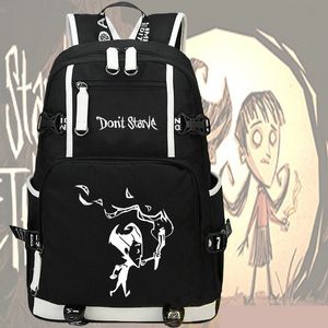 Dont Starve backpack Do Not daypack Willow school bag Game packsack Print rucksack Casual schoolbag Computer day pack