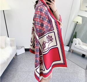 Зимой новый стиль имитация кашемировой шарф двухсторонний утолщение теплых шалей фабрика прямая продажа 180 * 70см