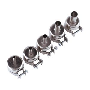 5PCS Universal Air Gun Stations Nozzle for 850 852D 898 858 Soldering Station Hot Gun Nozzle Welding Nozzles