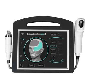 Taşınabilir 2 in 1 Microneedle RF Fraksiyonel Skar Kırışıklık Tedavisi 3D 4D HIFU Ultrason Makinesi Yüz Germe Cilt Kaldırma Vücut Zayıflama Için