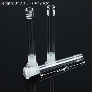 DHL Glass DownStem 4 размера 14 мм женский до 18 мм мужской шток кальяна выпадающий адаптер для воды Bong Dab Rigs