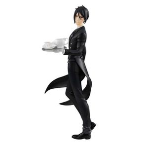 Японский оригинальный 2021 Оригинальный SP Рисунок Black Butler Sebastian Michaelis Ciel Phantomhive PVC Действие Рисунок Модель Игрушки Q0621