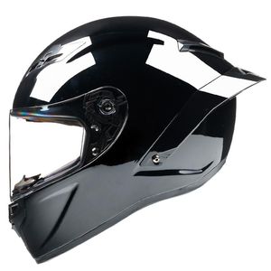 Motosiklet Kaskları Tam Yüz Kask Kadın Adam Çıkarılabilir İç Pedleri ile Capacete Casco Moto de Motocicleta S ila XXL