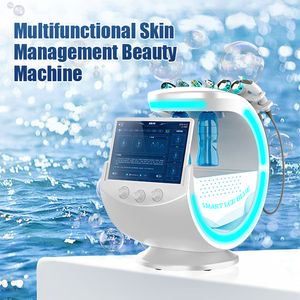 7 in 1 Hydra Su RF Aqua Peel Mikrodermabrazyon / Hidroderermabrazyon Yüksek Frekanslı Hidroforiyal Derin Temizleme Oksijen Yüz Makinesi ile Cilt Analiz Cihazı