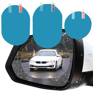 2Pcs Car Sticker Rainproof Film for Car Rearview Mirror Auto Rear View Mirror Rain Film Clear Sight In Rainy Days