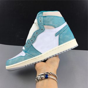 Shoes Men 1S Basketball 1 Turbo Green Designer Luxury Trainers Athletic Sports Top Sneakers