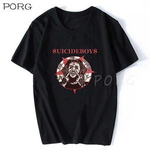 $ Uicideboy $ T Gömlek İntihar Erkek Erkek-Suicideboys Hip Hop Rap Erkekler Pamuk EE Klasik Serin Artı Boyutu 210629