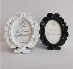 Party Standious PartyBlack Baroque Picture / Photo Frame Place Держатель для карты Wombizbridal Shower Favors Rh4132