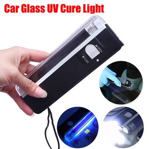 Oto Cam UV Cure İç Dış Işık Dedektörü Aracı Araba Pencere Reçine Lambası Otomotiv Gözlük Ultraviyole Onarım Araçları Aydınlatma