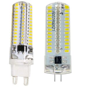 G9 G4 Beyaz / Sıcak 5 W 3014 2835 SMD 64 LEDS AC110V-130 V AC220V-240 V LED Lamba Ampul Avize Lamba 360 Işın Açısı