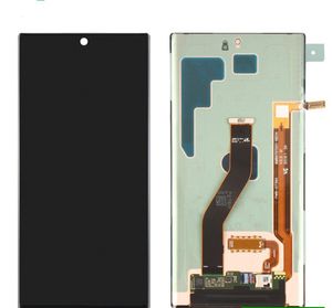 Samsung Galaxy için OEM ekranı Not 10 LCD N970 Ekran Dokunmatik Paneller Sayısallaştırıcı Montaj AMOLED Çerçeve Yok