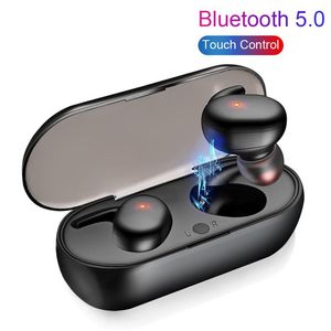 Y30 TWS Kablosuz Blutooth Kulaklık 5.0 Gürültü Iptal Kulaklık HIFI 3D Stereo Ses Müzik Kulak Kulakiçi Android Akıllı Telefon için Kulakiçi