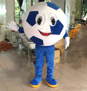 Sport Fußball Maskottchen Kostüme Halloween Fancy Party Kleid Cartoon Charakter Karneval Weihnachten Ostern Werbung Geburtstag Party Kostüm Outfit