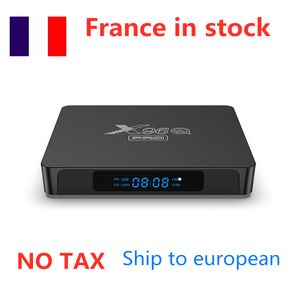 КОРАБЛЬ ИЗ Франции X96Q PRO TV BOX ANDROID 10 allwinner h313 quad core 2.4g wifi 4k smart