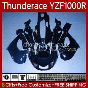 Yamaha Thunderace YZF1000R YZF 1000R 1000 R 96 07 87NO.6 YZF-1000R 1996 1997 1998 1999 2000 2001 2002 2003 2004 2005 2006 2007 PERSAL ALASYON METAL BLACK BLK İÇİN OEM