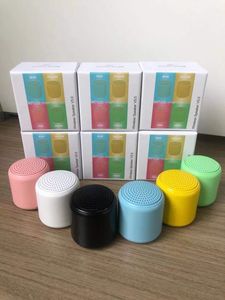 Ekonik Inpods Küçük Eğlenceli Macaron Mini Bluetooth Hoparlörler Protable Kablosuz Müzik Hoparlör Ekstra Bas Stero Oyuncu Su Geçirmez Destek TF Kart USB Perakende Kutusu ile