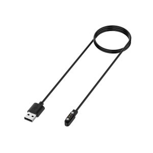 USB Manyetik Adsorpsiyon Taşınabilir Güç Şarj Kablosu Adaptörü Hızlı Şarj Dock Aksesuarları için Ticwatch GTX / CXB01 Akıllı İzle