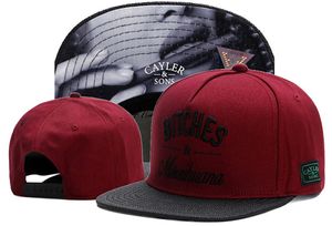 Beyzbol 2021 Marka Kalça Cayler Sons Snapback Cap Hip-Hop Erkekler Kadınlar