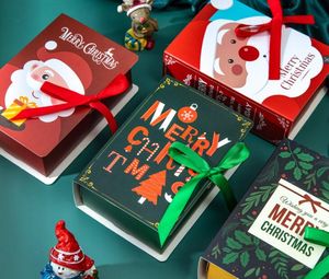 Confezione regalo natalizia a forma di libro Scatola da imballaggio L'articolo creativo di novità rende il presente erudito