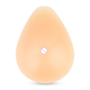 Teardrop Silicone Breast Forms Skin Color for Post-Op Women 150-700g