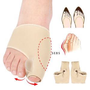 Toe Separator Hallux Valgus Bunion Corrector Orthotics Foot Treatment Feet Bone Thumb Adjuster Correction Pedicure Sock Straightener