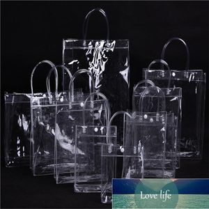 Сумки для хранения Vogue Clear Clear Portable Bag Box Box пластиковая поли Tote Cooler Bento Conseher Conseher School Factory Price эксперт дизайн качества новейший стиль оригинал