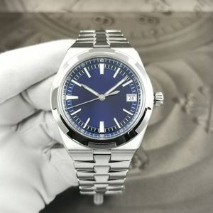 Specially made waterproof watch Topselling Fashion Wristwatches Men 41MM 4500V blue Dial Mechanical Transparent Automatic Sapphire Crystal Mens Watches